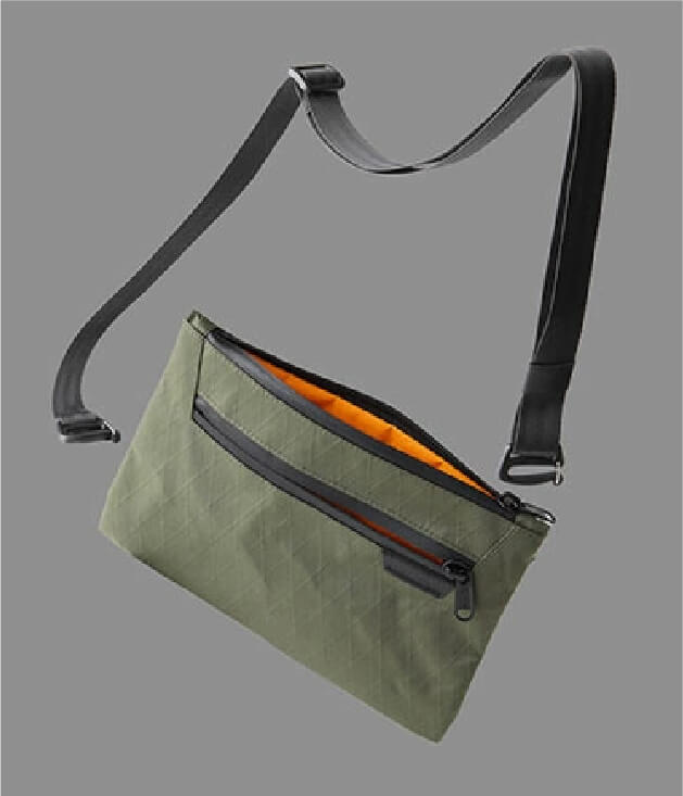 ZIP POUCH MAX FOREST GREEN/SLATE GREY/BLACKVX21